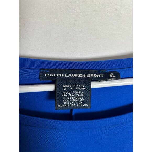 Ralph Lauren Sport Blue Men's 2-Piece Set XL - Long Sleeve Shirt & Vest Lined Zi - Picture 2 of 15